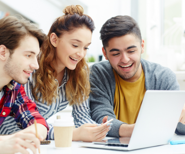 Students Studying Together